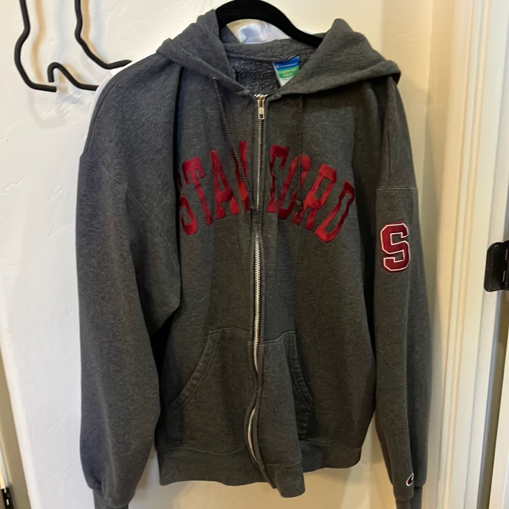 EUC Stanford zip up sweatshirt